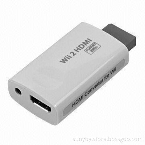 Wii to HDMI Converter, Supports Plug-and-play Function